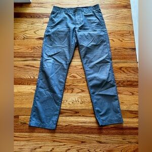 Eddie Bauer Men's Performance Tech Stretch Comfort Chinos - Gray - 34 x 32